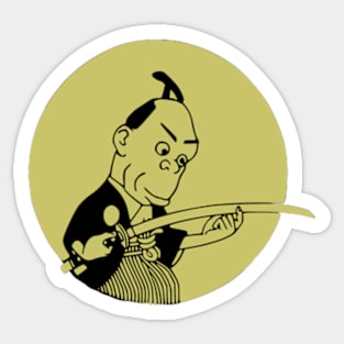 Retro Japanese Namakura Getana character Sticker